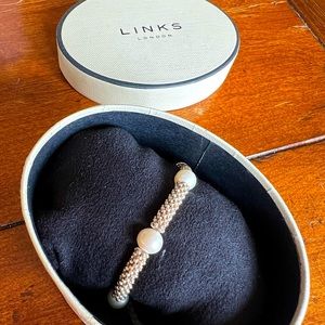 LINKS OF LONDON CORD AND PEARL BRACELET ✨❣️